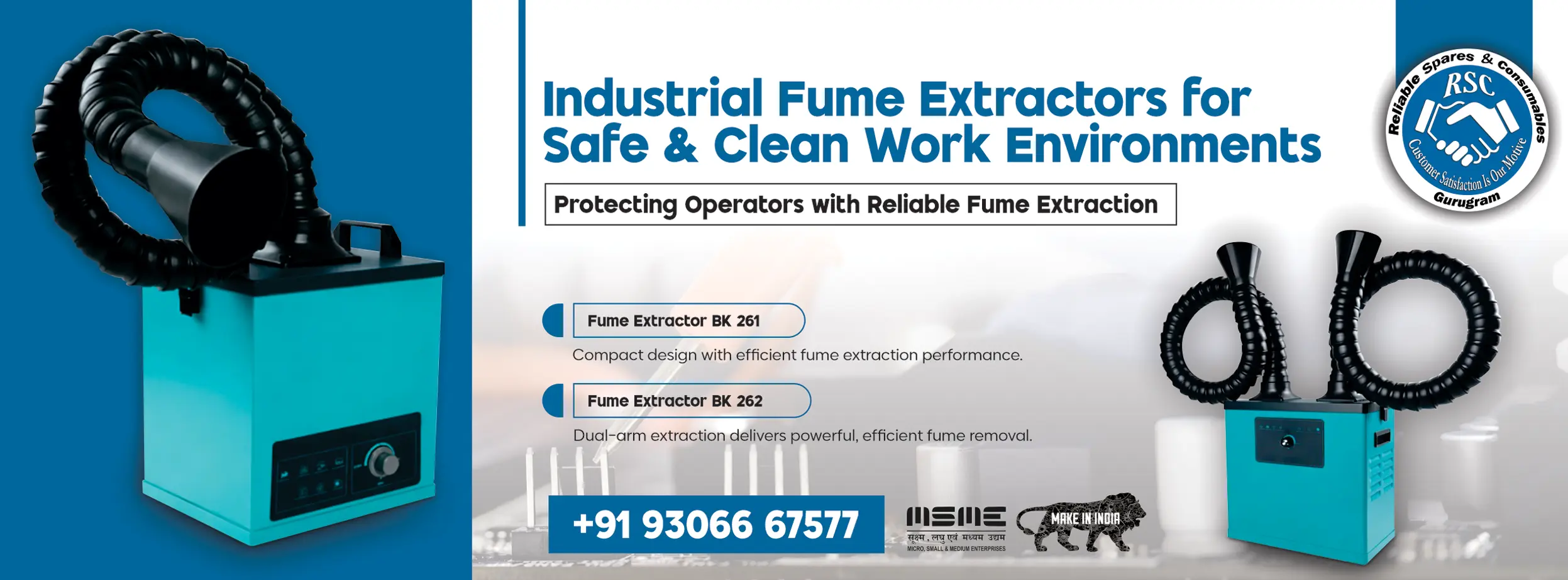 Fume Extractor Manufacturer in India
