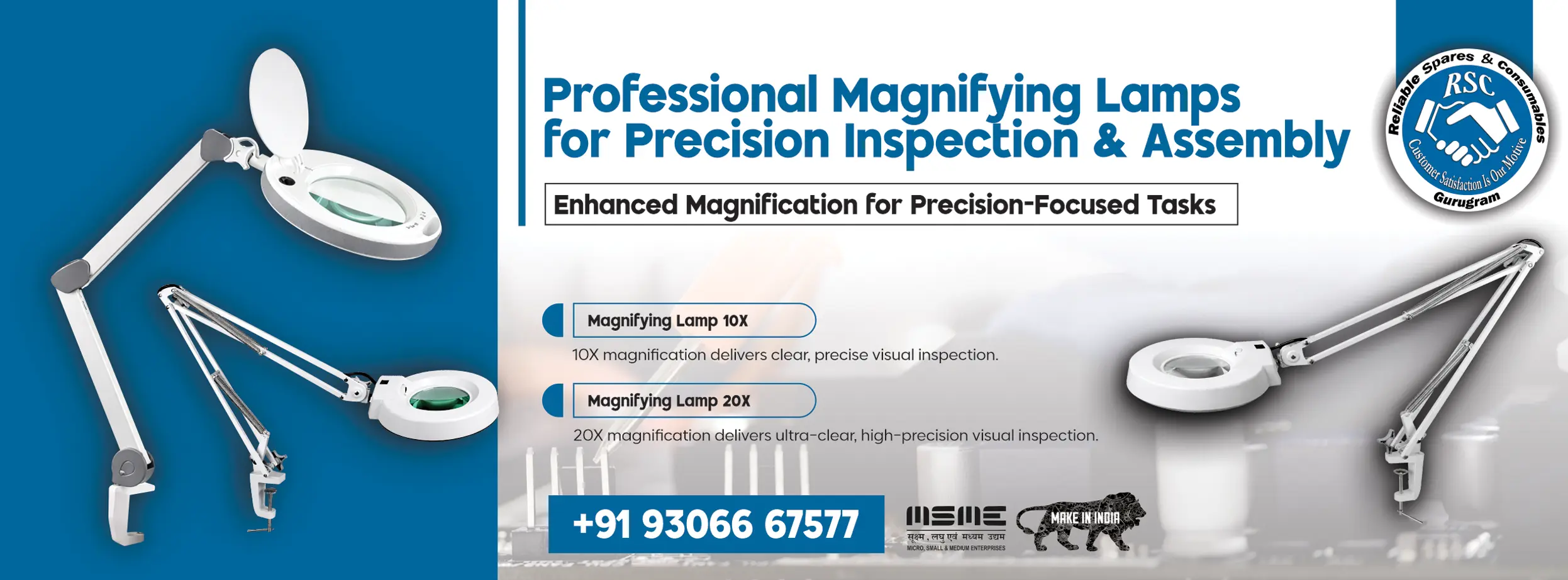 Magnifying Lamp Manufacturer in India