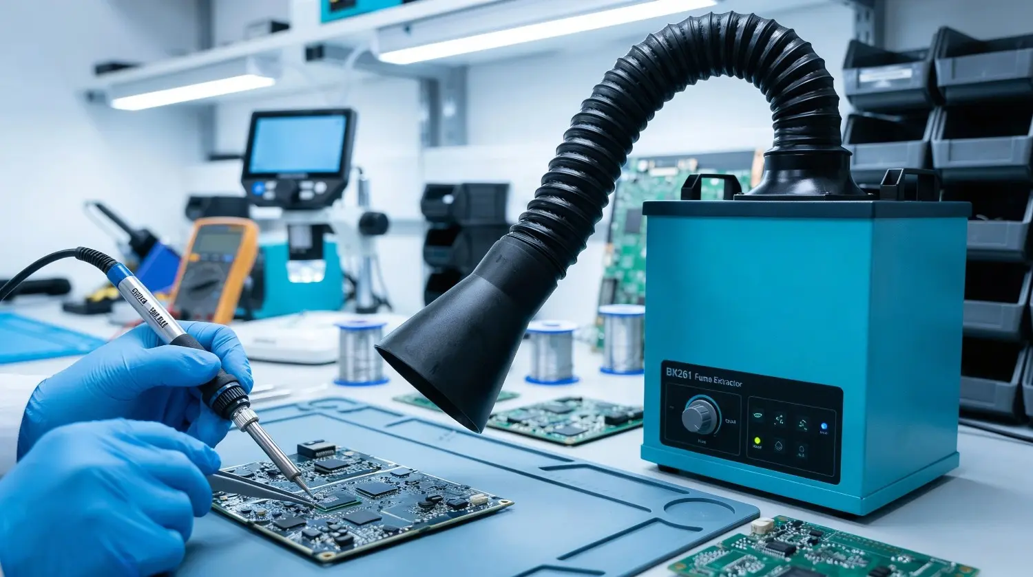 BK261 Fume Extractor vs Standard Exhaust Fans: Which Is Better?