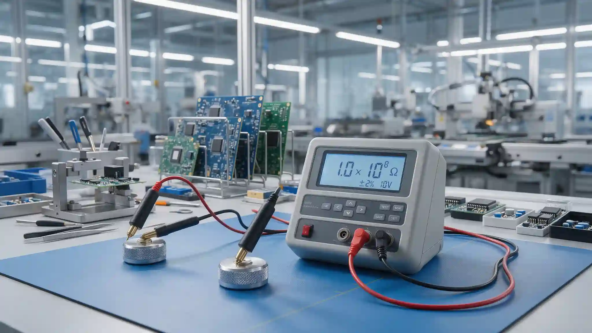 How to Choose Resistance Meters for ESD Testing in Electronics Manufacturing