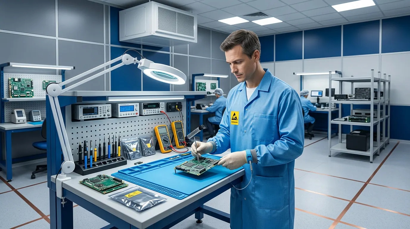 Top 10 Benefits of ESD Apron in Industries
