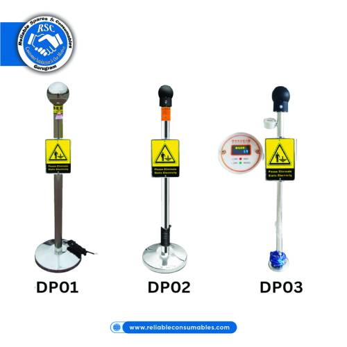 Human Body Static Discharge Pole